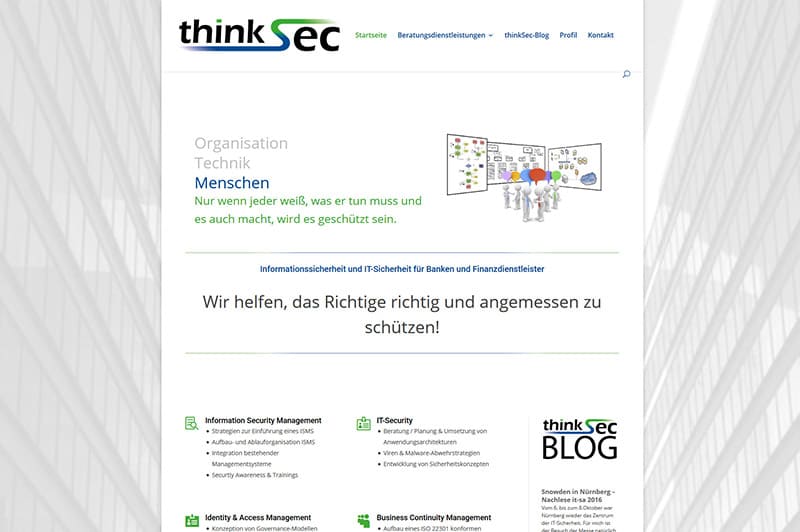 Website für IT-Unternehmen in Eschborn