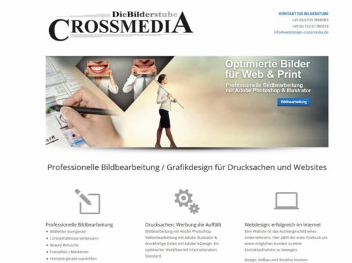 WordPress Website „Die Bilderstube“ aus Egelsbach / Hessen