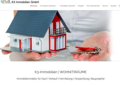 WordPress Website für eine Immobilien Firma aus Egelsbach