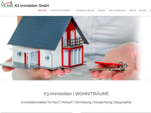 WordPress Website für eine Immobilien Firma aus Egelsbach