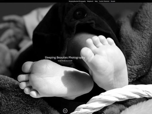 WordPress Homepage für Fotografin aus Darmstadt