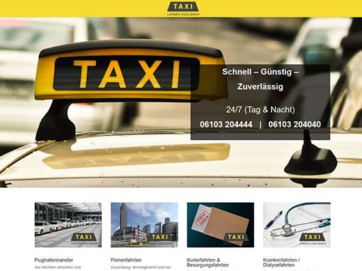 Taxi Unternehmen in Langen / Egelsbach