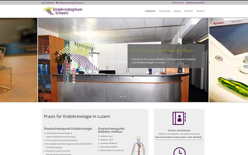 Website / Homepage für Fachärztin