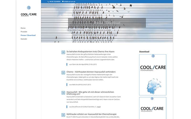 Landingpage erstellen