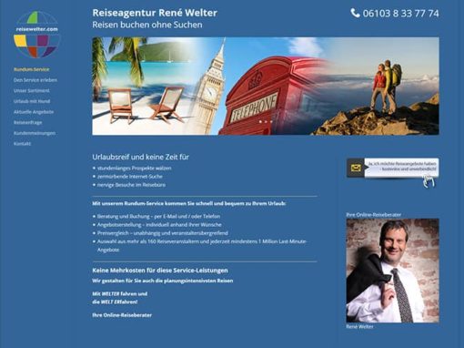 Website Redesign an 1,2 Tagen