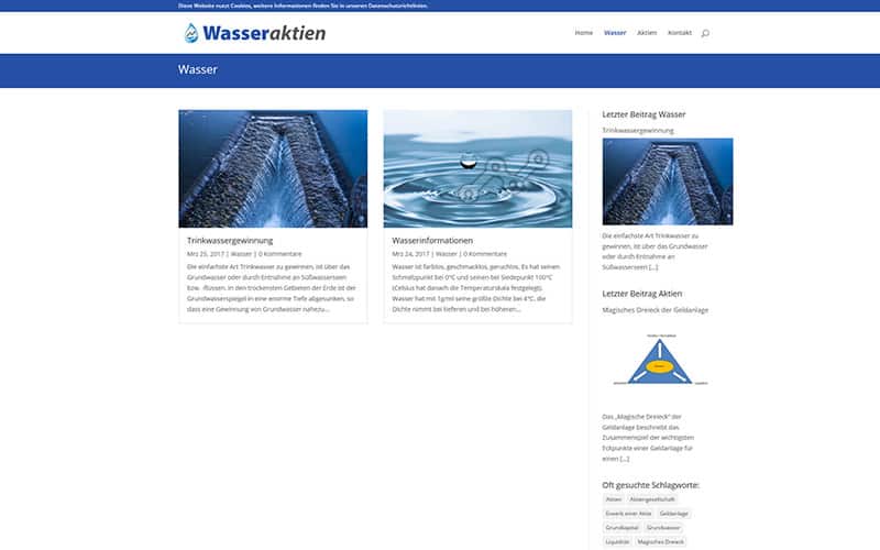 Wasserkatien-Referenz