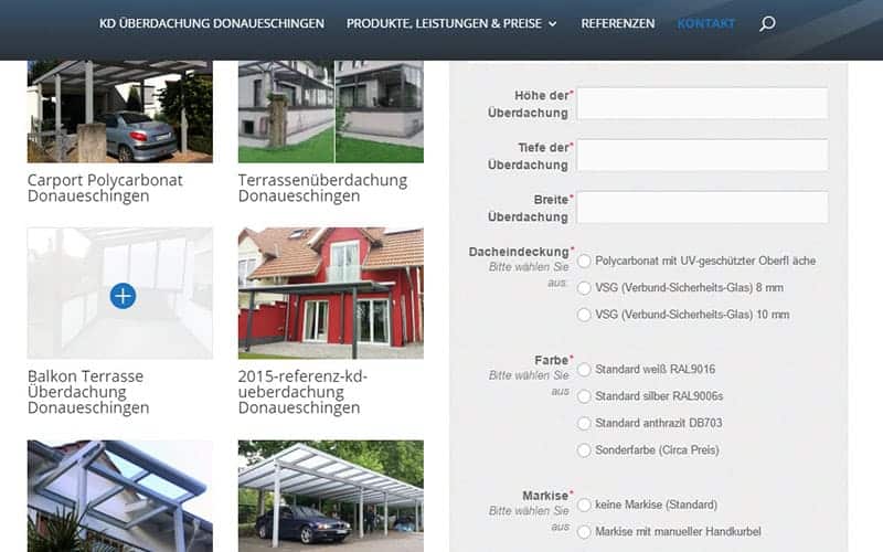 Saarland-Formular-Website