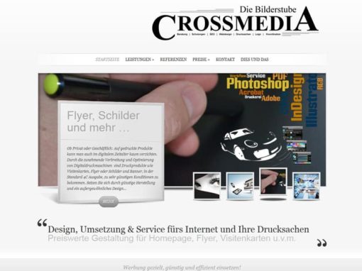 WordPress Website „Die Bilderstube“ aus Egelsbach / Hessen