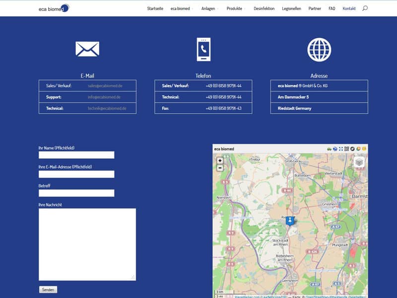 desinfektion-Website Referenz