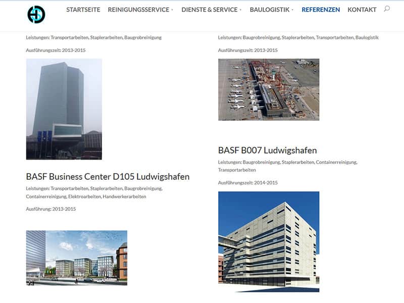 Neue Website für Unternehmen in Offenbach