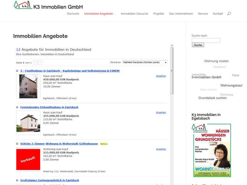 K3 immobilien Egelsbach