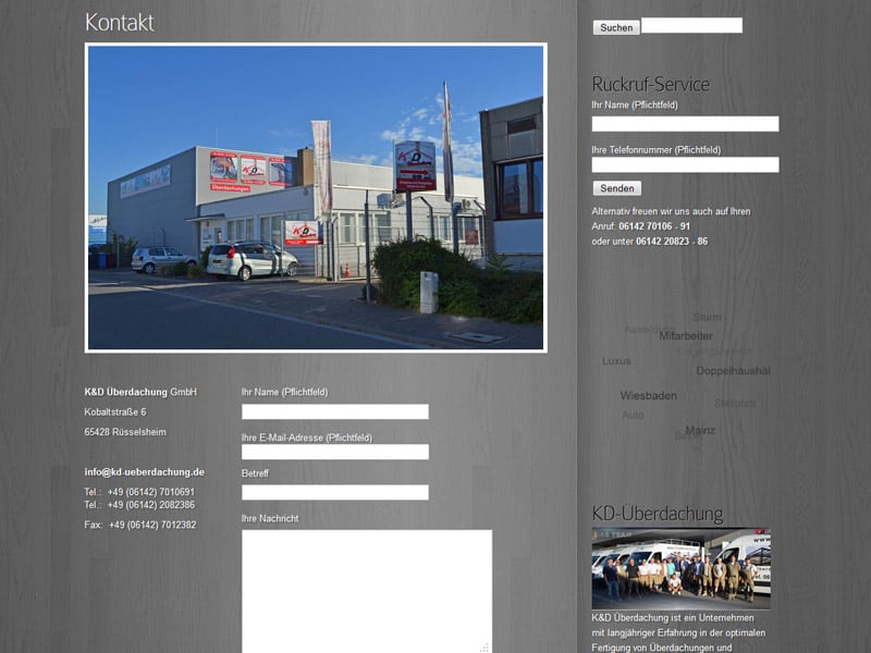 Referenz K&D Webdesign