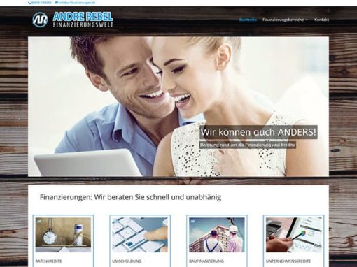 Erstellung Homepage Finanzberatung