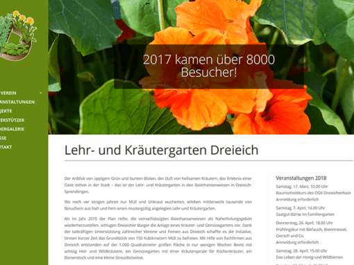 Vereins-Homepage Dreieich