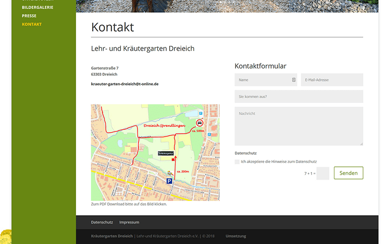 Vereins-Homepage Dreieich