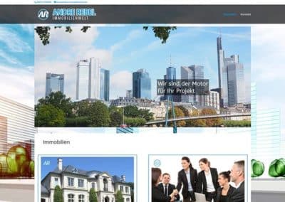 Erstellung Immobilien Website