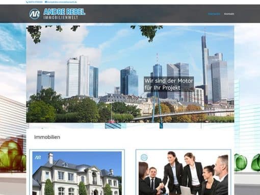 Erstellung Immobilien Website