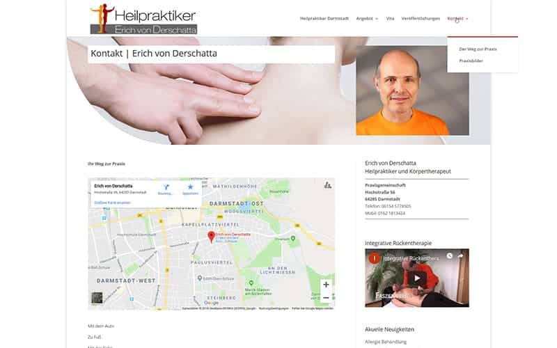 Darmstadt | Erstellung Homepage Heilpraktiker