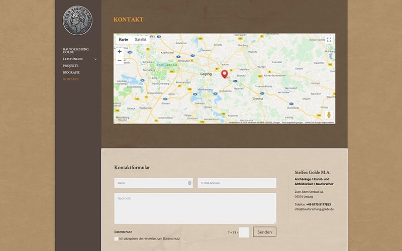 Bauforschung: Relaunch WordPress Website mit Divi