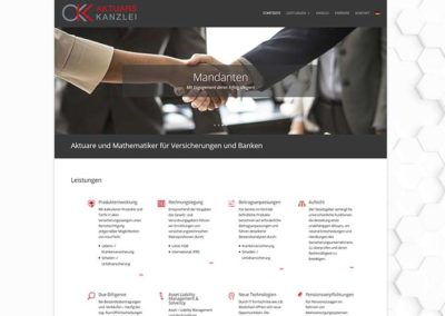 Frankfurt: alte Website in neuem Gewand