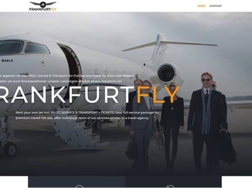 WordPress für einen Piloten