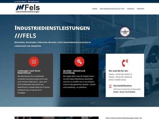 Lüdenscheid | Homepage-Erstellung Industrie