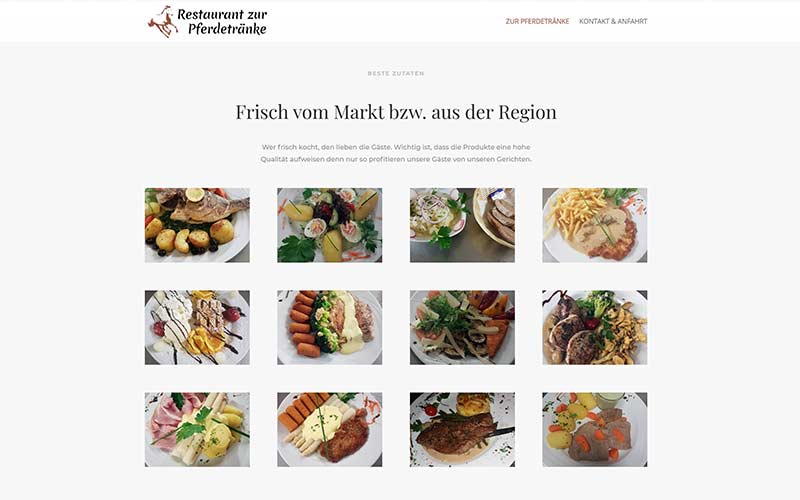 Egelsbach | Homepage für das Restaurant Pferdetränke