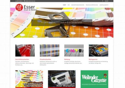 Weilrod | Homepage für eine Druckerei