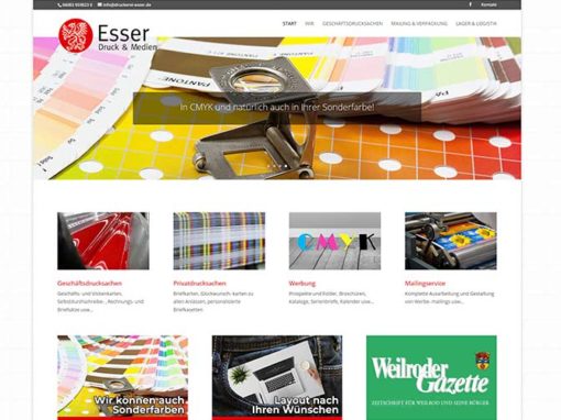 Weilrod | Homepage für eine Druckerei