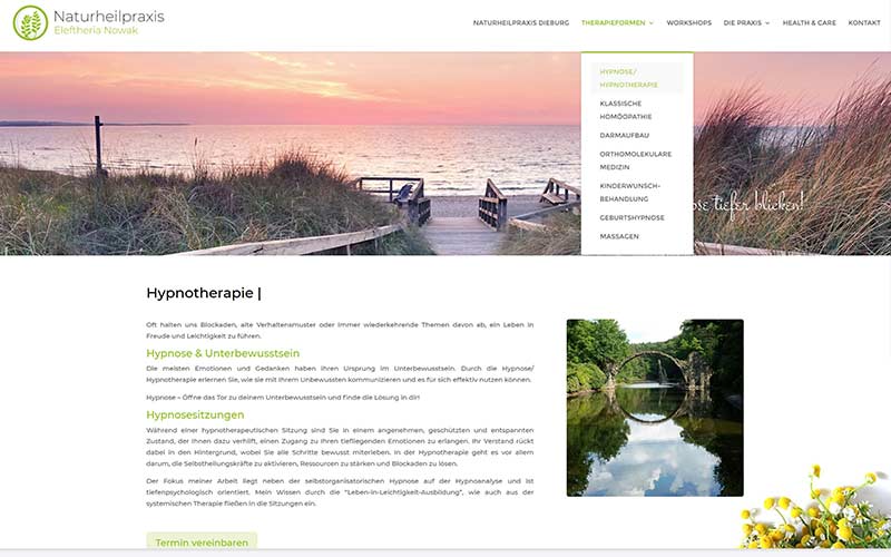 Dieburg | Homepageerstellung Naturheilpraxis