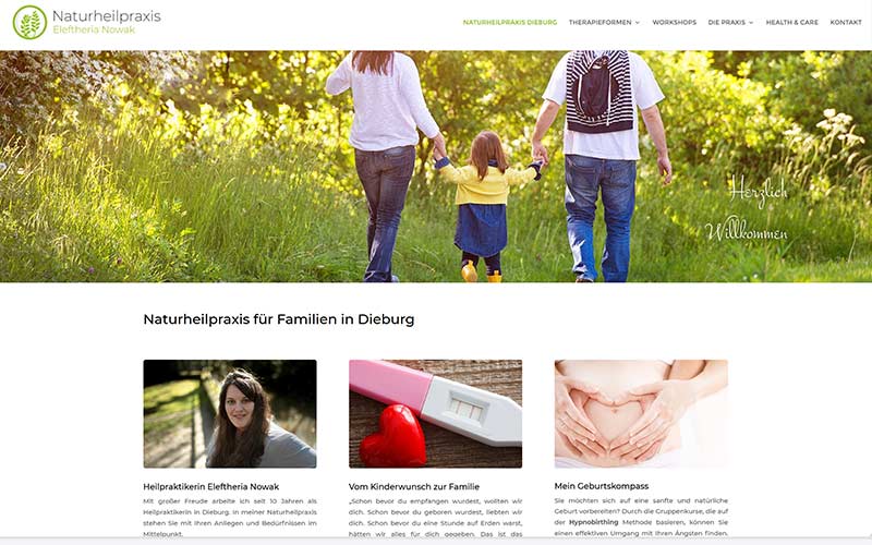 Dieburg | Homepageerstellung Naturheilpraxis