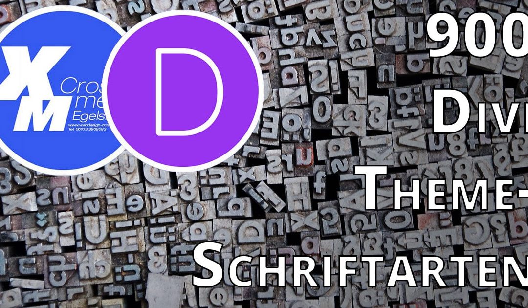 Aktuelle Google Fonts für Divi (WordPress)
