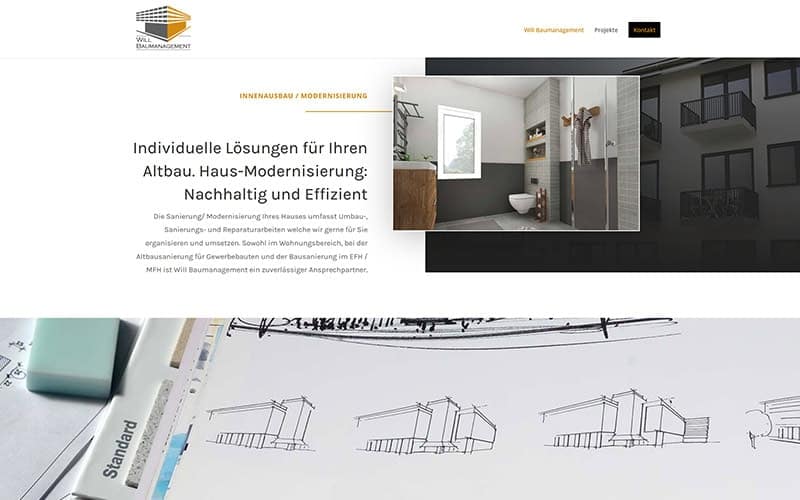 Langen: Bauunternehmen Homepage