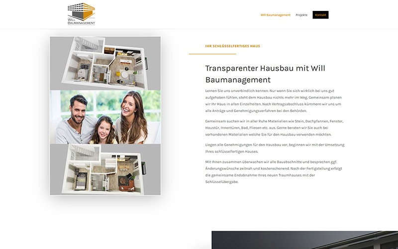 Langen: Bauunternehmen Homepage