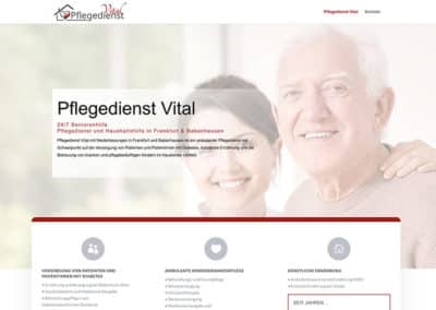 Website für einen Pflegedienst aus Frankfurt & Babenhausen