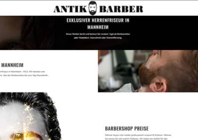 Mannheim | Website-Erstellung für einen Frisör