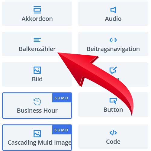 Balkenzähler Modul