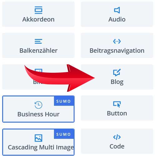 Divi-Blog Modul
