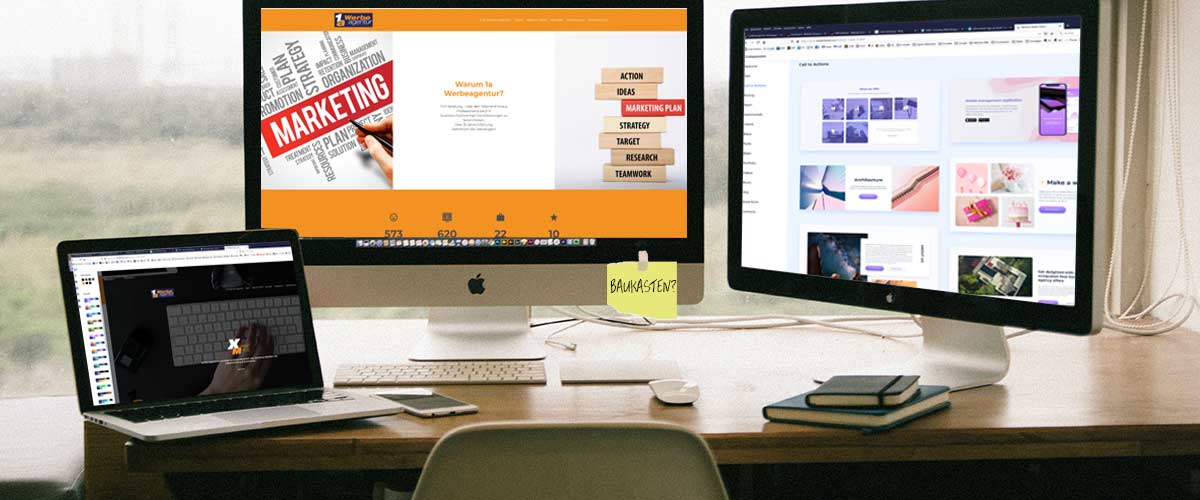 Homepage-Baukasten