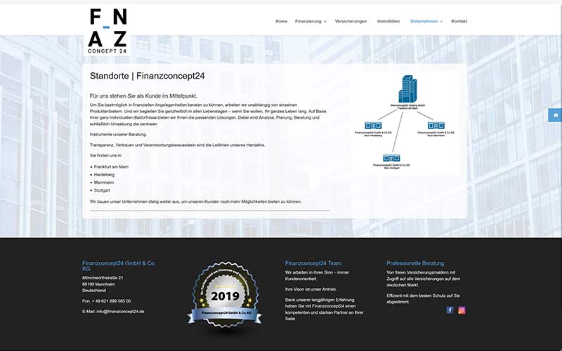 Mannheim | Firmen-Website an 1,5 Tagen