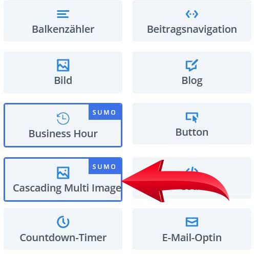 Multi-Bild Modul für Divi