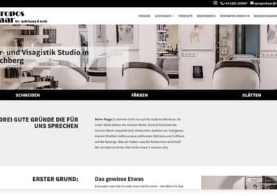 Friseur Hirschberg | WordPress Website