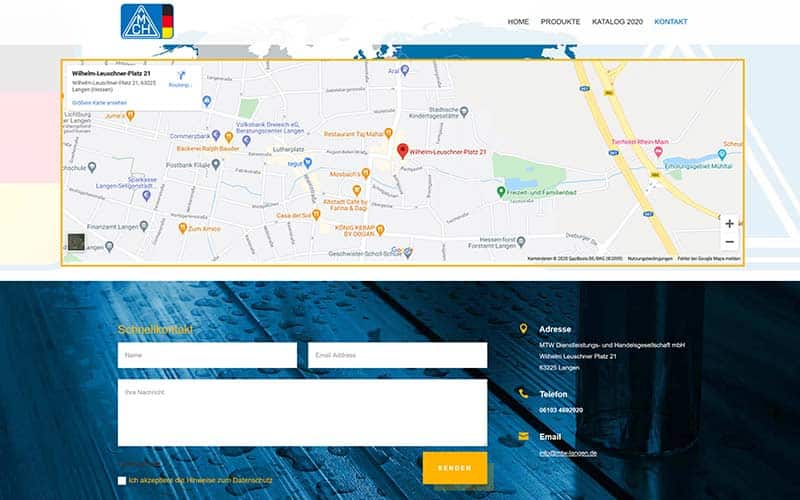 Langen | Homepage-Erstellung mit WordPress