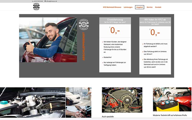 Ludwigshafen | Homepageerstellung Autowerkstatt