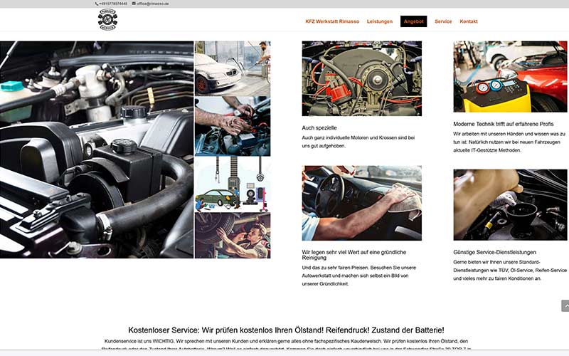 Ludwigshafen | Homepageerstellung Autowerkstatt