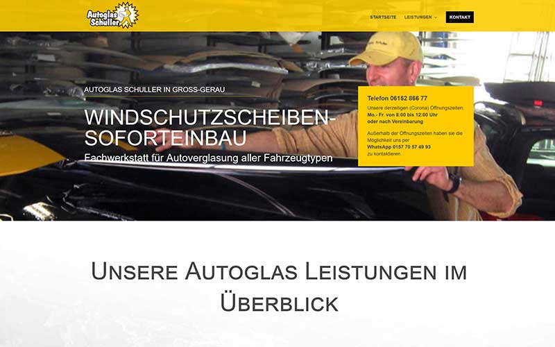 Groß-Gerau | Website-Erstellung Autoglaser