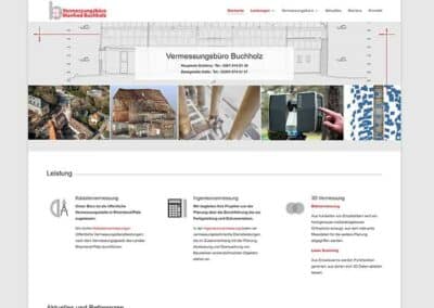 Koblenz | Erstellung einer Website für ein Vermessungsbüro