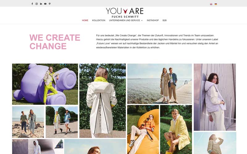 Relaunch einer Mode-Website