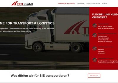 Dieburg | Neue Website für ein Transport-Unternehmen