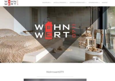 Homepage für einen Immobilienmakler in Esslingen